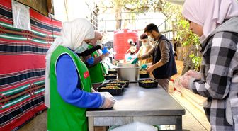 İHH Bursa Şubesi Yermük Mülteci Kampı'nda iftar düzenledi