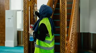 İlkadım'da ibadethaneler ramazan öncesi temizlaniyor