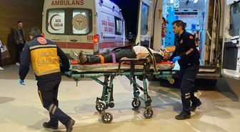 İnegöl'de kamyonun kasasından düşen işçi yaralandı