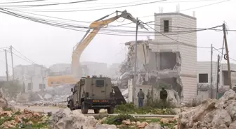 İsrail Batı Şeria'da Filistinlilere ait evleri ve tesisleri yıktı