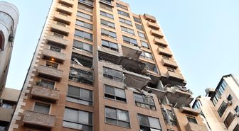 İsrail ordusu, Lübnan'ın başkenti Beyrut'ta bir binaya saldırı düzenledi