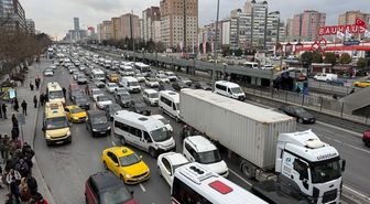 İstanbul'da iftar öncesi trafik yoğunluğu yüzde 89'a çıktı