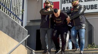 İstanbul'da Kuyumcukent'ten uzun namlulu silahlarla yapılan soyguna ilişkin yakalanan 8 şüpheli adliyede