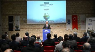 İstanbul'da 'Uluslararası Suyun Vatana Dönüşü Sempozyumu' gerçekleştirildi