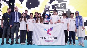 İstanbul'daki "VEX Robotics Türkiye Şampiyonası" sona erdi