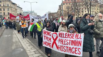 İsveç'te İsrail'in Batı Şeria İlhak Planı Protesto Edildi