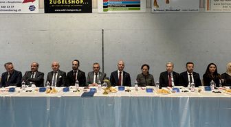 İsviçre'de Uluslararası Demokratlar Birliği iftar programı düzenledi