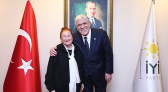 Müsavat Dervişoğlu ve Sabahat Akkiraz Buluştu