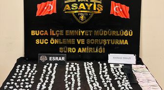 İzmir'de evinde uyuşturucu bulunan şüpheli tutuklandı