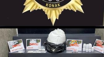 İzmir'de evinde uyuşturucu bulunan zanlı tutuklandı