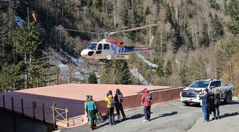 Kaçkar Dağları'nda 'heliski' heyecanı sona erdi