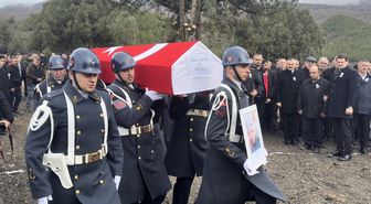 Kalp krizi sonucu vefat eden asker Sinop'ta toprağa verildi