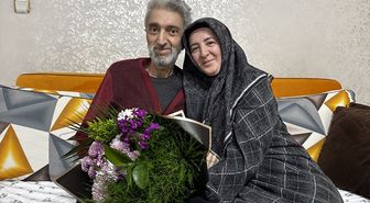 Kanser tedavisi gören eşe sürpriz 'Sevgililer Günü' kutlaması