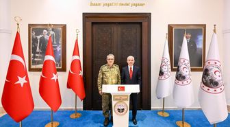 Kara Kuvvetleri Komutanı Orgeneral Tokel, Kırklareli Valisi Turan'ı ziyaret etti
