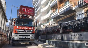 Karabük'te otelde çıkan yangın söndürüldü