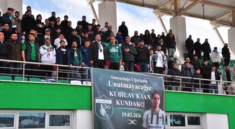 Kars 36 Spor futbolcusu Kubilay Kaan Kundakçı'yı andı