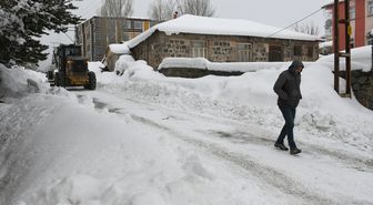 Kars ve Ardahan'da soğuk hava etkisini sürdürüyor