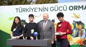 Kastamonu'da 'Türkiye'nin gücü orman' programında 1340 fidan dikildi