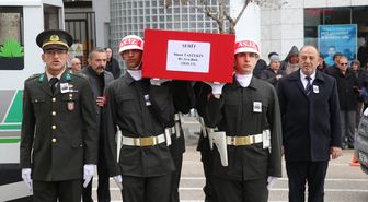 Katar'da şehit olan binbaşı Taştekin, Isparta'da son yolculuğuna uğurlandı