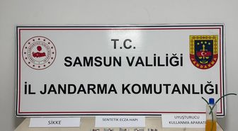 Kavak'ta uyuşturucu ve tarihi eser operasyonu