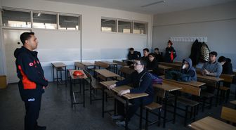 Kayseri'de Deprem Haftası dolayısıyla tatbikat düzenlendi