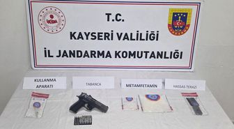 Kayseri'de düzenlenen uyuşturucu operasyonunda 1 şüpheli yakalandı