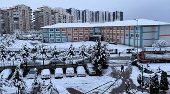 Kayseri'de kar yağışı etkili oldu