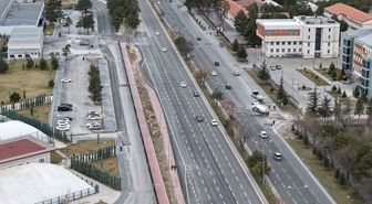 Kayseri'de Talas Bulvarı'ndaki yol çalışmaları tamamlandı