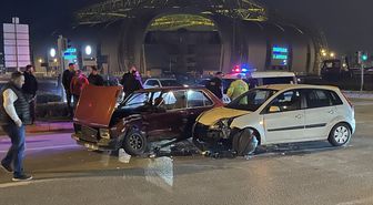 Kayseri'de trafik kazasında 1 kişi yaralandı