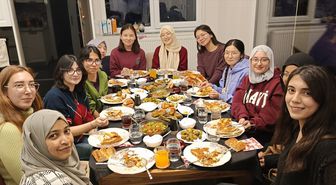 Kayseri'de yaklaşık 1700 uluslararası öğrenci aynı iftar sofrasında buluştu