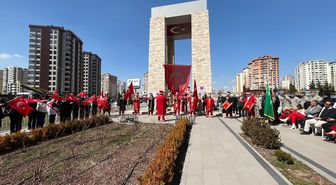 Kayseri'deki Çanakkale Deniz Zaferi'nin 111. yıl dönümü kutlandı