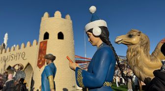 Kazakistan'da Nevruz Bayramı coşkusu