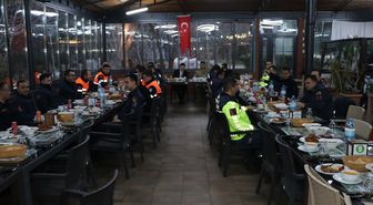 Keban Kaymakamı Atalık jandarma personeli ile iftarda buluştu