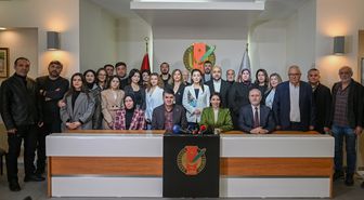 Kilis Valisi Kalaylı, Gaziantep'te basın mensuplarıyla buluştu