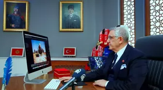 Kırgızistan-Türkiye Manas Üniversitesi Rektörü Prof. Dr. Ceylan, AA'nın 'Yılın Kareleri' oylamasına katıldı