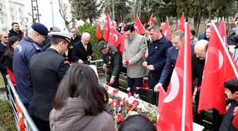 Kırklareli'nde devlet korumasındaki çocuklar şehitliği ziyaret etti
