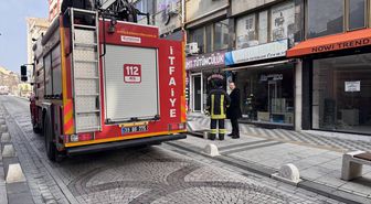 Kırklareli'nde iş yerinde çıkan yangın söndürüldü