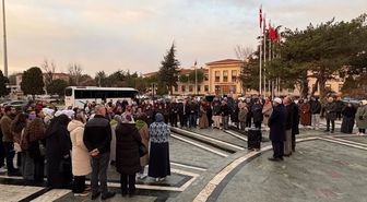 Kırklareli'nde umre kafilesi kutsal topraklara uğurlandı