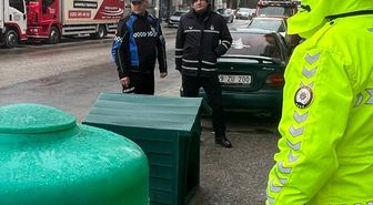 Kırklareli'nde zabıtadan kaldırım ve yol işgali denetimi