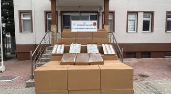 Kırşehir'de 1 milyon 365 bin kaçak makaron ele geçirildi