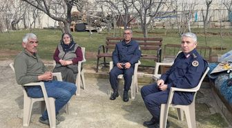 Kırşehir'de jandarmadan şehit ailelerine ziyaret
