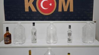 Kırşehir'de kaçak alkol operasyonunda 1 şüpheli yakalandı