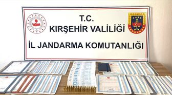 Kırşehir'de tefecilik operasyonunda 3 şüpheli yakalandı
