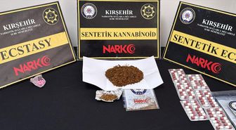 Kırşehir'de uyuşturucu operasyonunda yakalanan zanlı tutuklandı