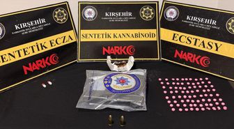 Kırşehir'de uyuşturucu operasyonunda yakalanan zanlı tutuklandı
