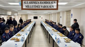 Kırşehir Valisi Demiryürek, jandarma personeliyle iftar yaptı