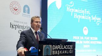 KKTC Başbakanı Üstel, Fuat Sezgin İslam Bilim Tarihi Araştırmaları Vakfı Mütevelli Heyeti Toplantısı'nda konuştu Açıklaması