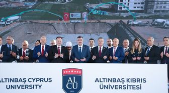 KKTC'de Altınbaş Kıbrıs Üniversitesi Minareliköy Kampüsü'nün temeli törenle atıldı
