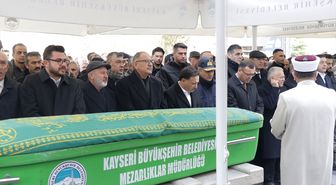 Kocasinan Belediye Başkanı Çolakbayrakdar'ın vefat eden babası son yolculuğuna uğurlandı