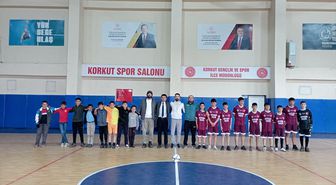 Korkut'ta 'Okullararası Futsal Turnuvası' başladı